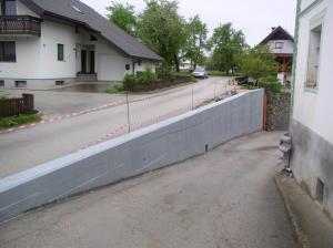 Podporni zid Podbrezje 13